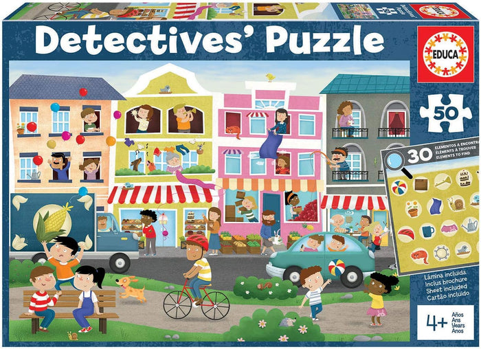 Ciudad - Detectives' Puzzles - 50 piezas
