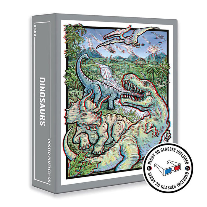 Dinosaurs 3D - 500 piezas