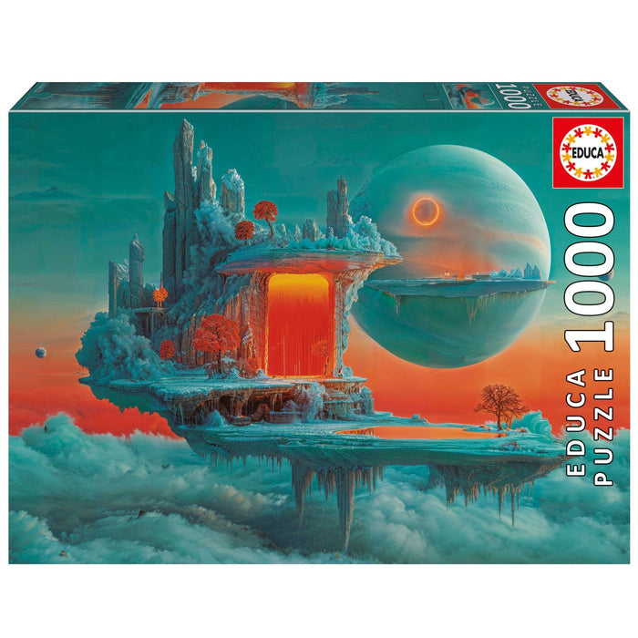 Planeta De Fuego Y Hielo - 1000 piezas