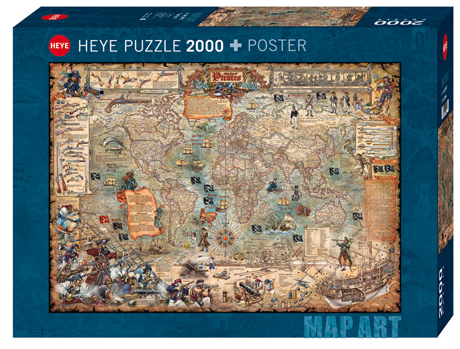 Pirate World - 2000 piezas