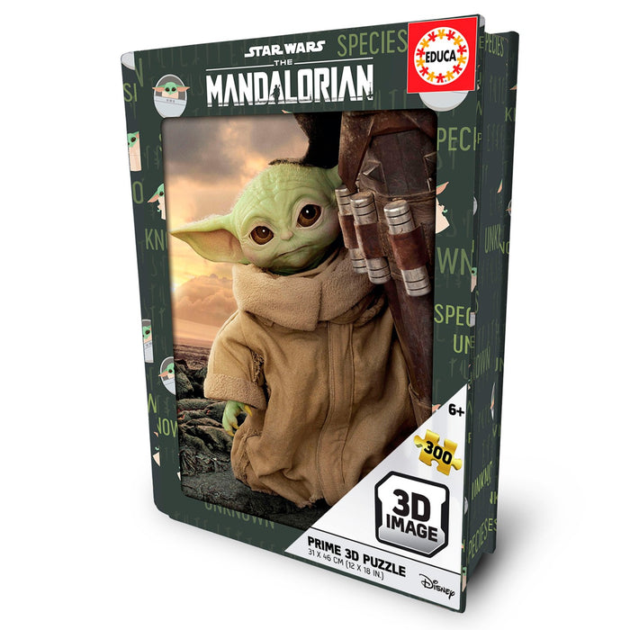 The Mandalorian - Puzle Lenticular 3D - 300 piezas