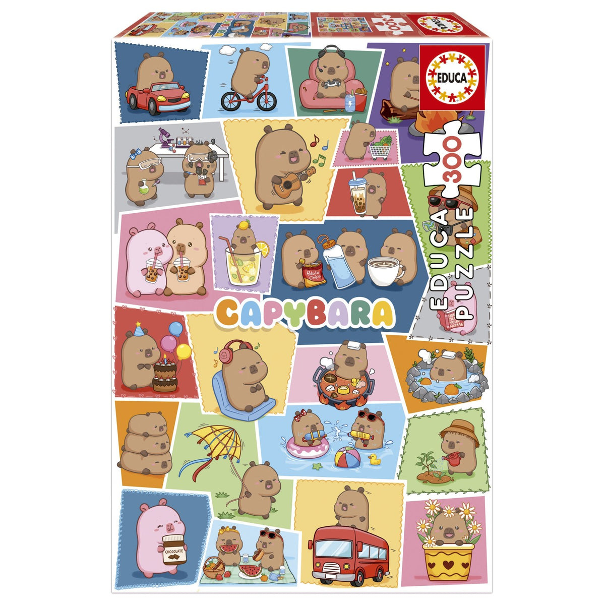 Capybaras Capyfun - 300 piezas