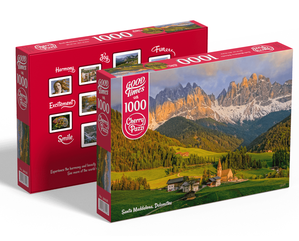 Santa Magdalena, Dolomitas - 1000 piezas