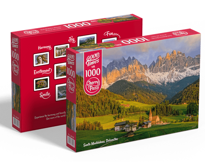 Santa Magdalena, Dolomitas - 1000 piezas