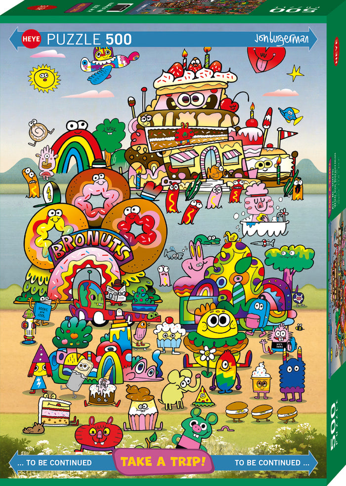 With Jon Burgerman - 500 piezas