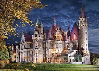 Castillo en Moszna - 1000 piezas