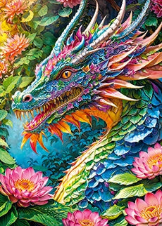 Dragón de la Buena Suerte - 1000 piezas