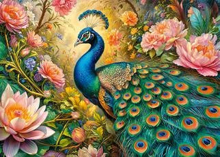 El Paraiso de los Pavos Reales - 1000 piezas