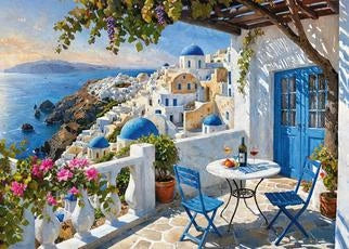 Santorini Blues - 1000 piezas