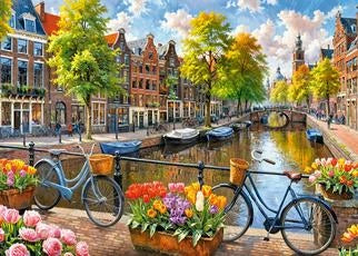 Tulipanes de Amsterdam - 1000 piezas