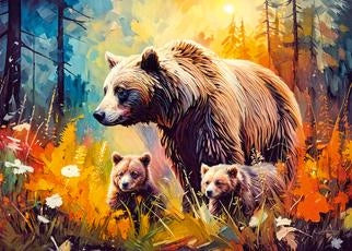 Juntos en la Naturaleza - 1000 piezas