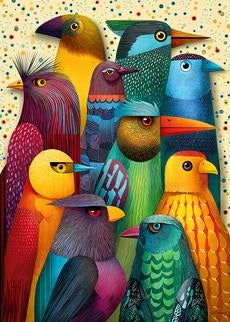 Club de las Aves - 1000 piezas