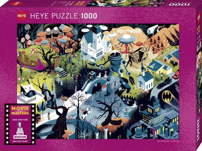 Tim Burton Films - 1000 piezas