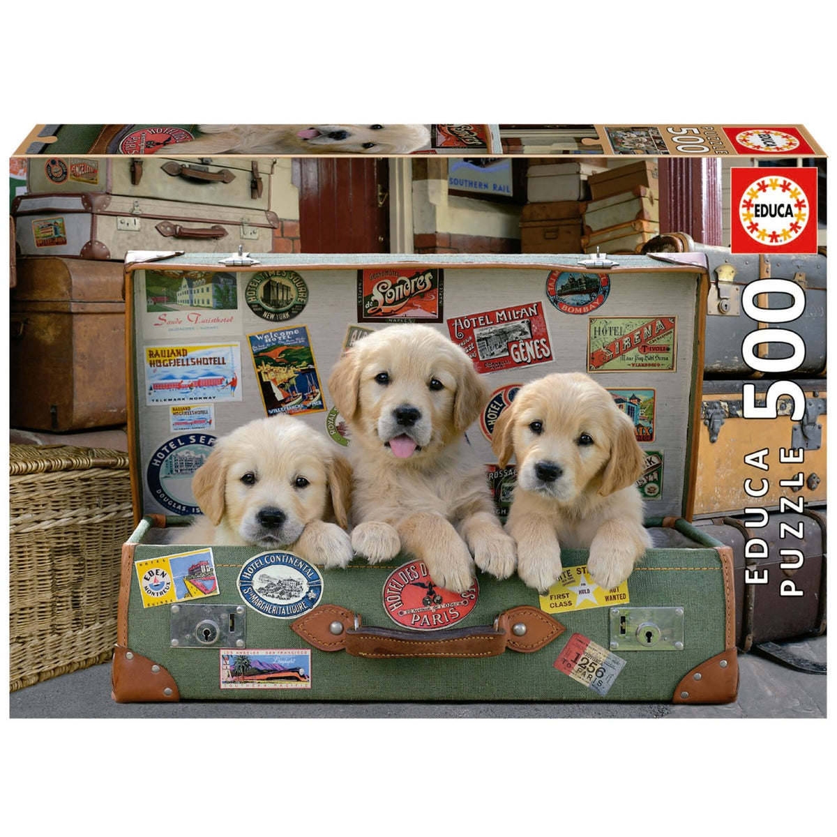 Cachorros En El Equipaje - 500 piezas