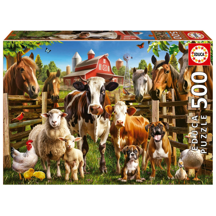 Los Traviesos De La Granja - 500 piezas