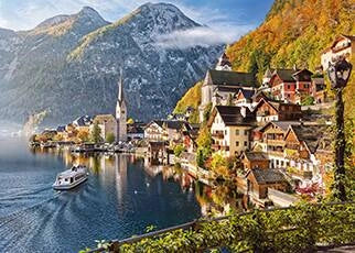 Hallstatt a la Luz de la Mañana - 2000 piezas