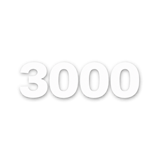 3000 piezas