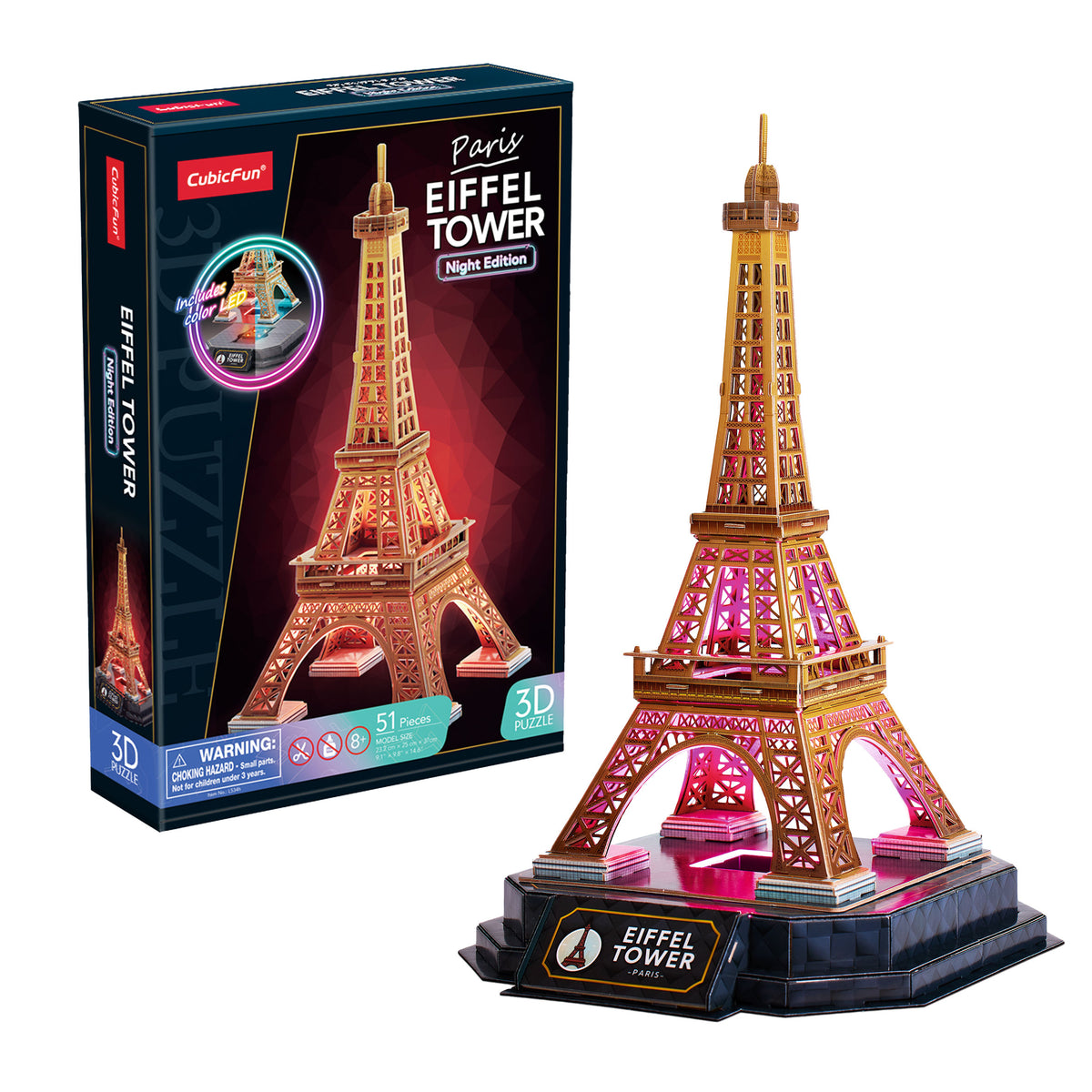 Night Edition: Torre Eiffel LED
