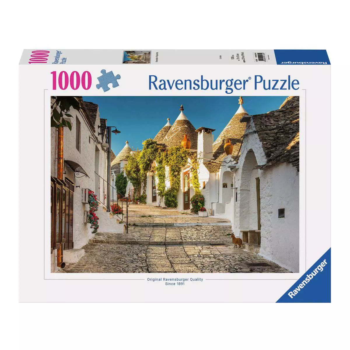 Alberobello en Apulia, Italia