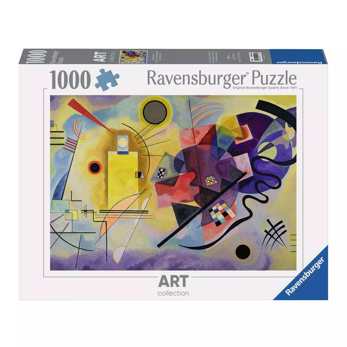 Wassily Kandinsky: Amarillo, rojo y azul