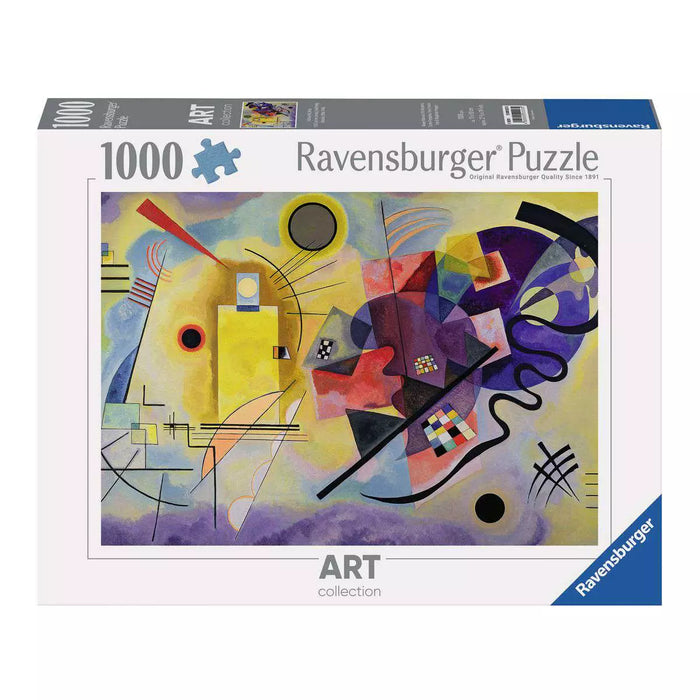 Wassily Kandinsky: Amarillo, rojo y azul