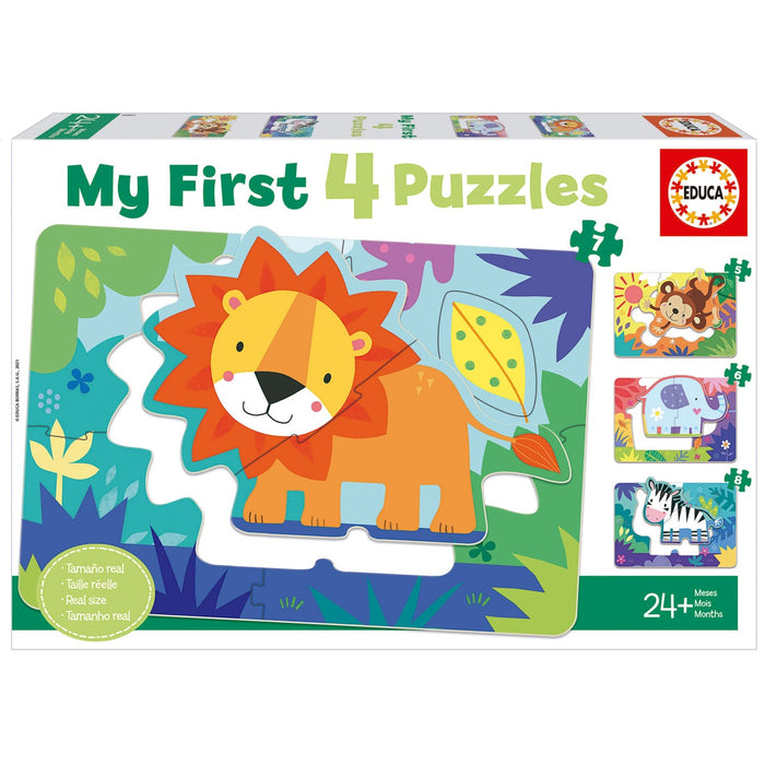 Animales de la Selva - My First Puzzles - 8 piezas