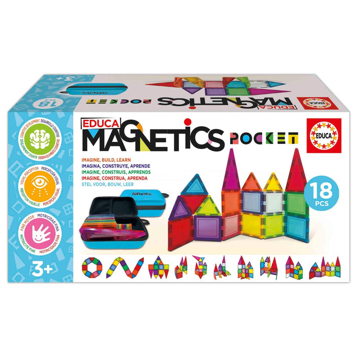 Educa Magnetics Pocket - 18 piezas