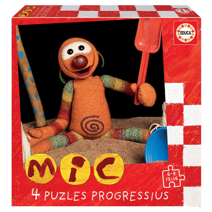 Puzzles Progresivos MIC 6-9-12-16 - 16 piezas